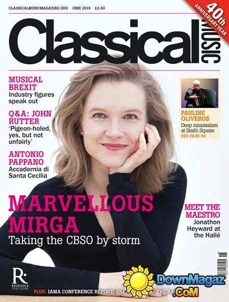 Classical Music - June 2016 Classical Music - June 2016