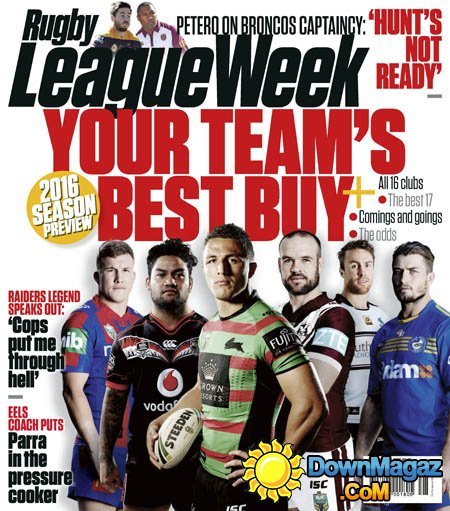 Rugby League Week AU – 23 November 2015 Rugby League Week AU – 23 November 2015