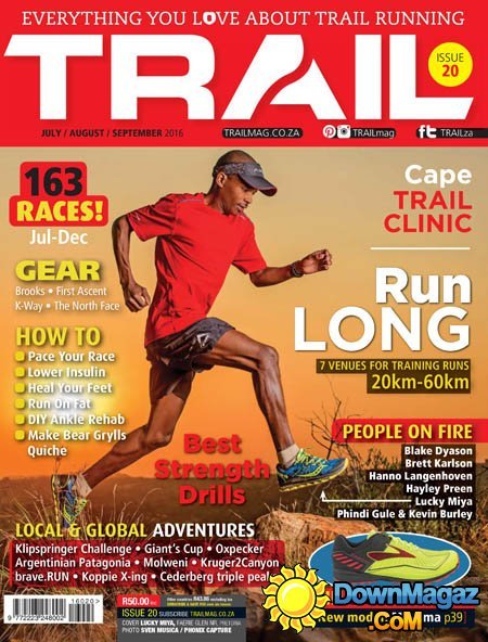 Trail SA - Issue 20 2016 Trail SA - Issue 20 2016