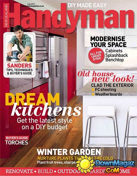 Handyman New Zealand - July 2013 Handyman New Zealand - July 2013