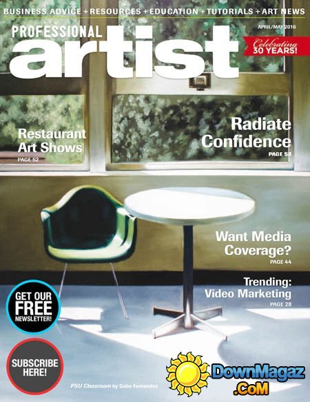 Professional Artist - April - May 2016 Professional Artist - April - May 2016