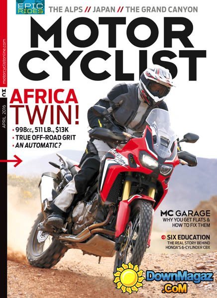 Motorcyclist - April 2016