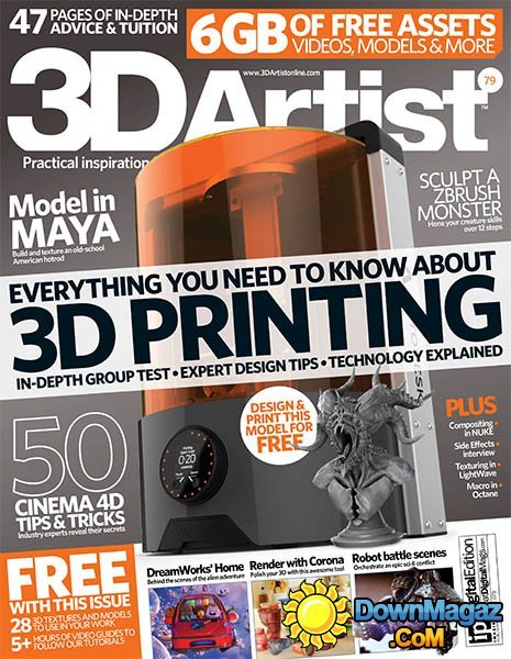 3D Artist - Issue No. 79, 2015 3D Artist - Issue No. 79, 2015