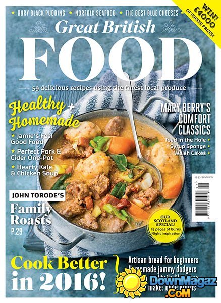 Great British Food - January 2016 Great British Food - January 2016