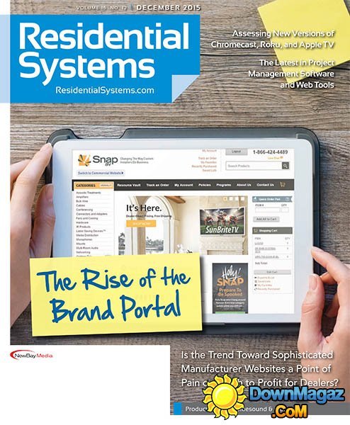 Residential Systems USA - December 2015 Residential Systems USA - December 2015