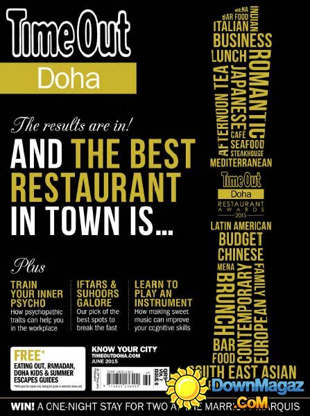 Time Out Doha - June 2015