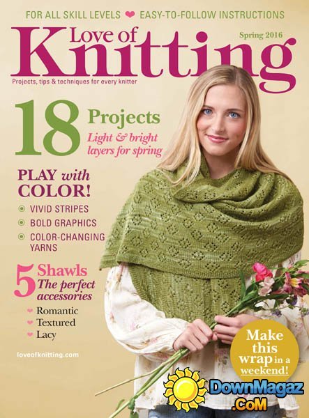 Love of Knitting - Spring 2016 Love of Knitting - Spring 2016