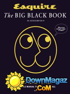 Esquire USA - The Big Black Book - Spring-Summer 2017 Esquire USA - The Big Black Book - Spring-Summer 2017