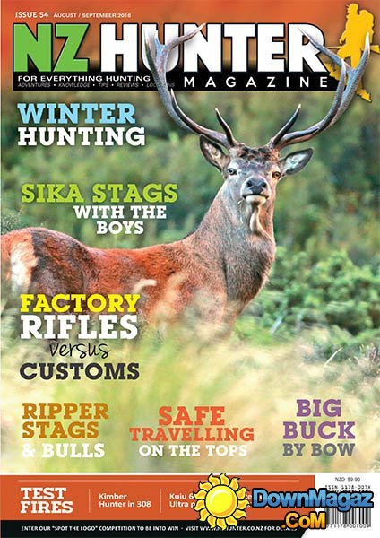 NZ Hunter - August-September 2016 NZ Hunter - August-September 2016