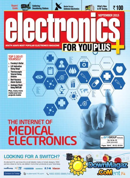Electronics For You IN - September 2015 Electronics For You IN - September 2015