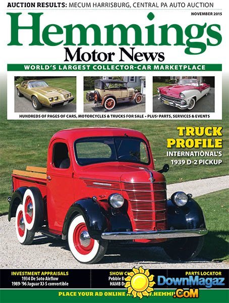 Hemmings Motor News USA - November 2015 Hemmings Motor News USA - November 2015