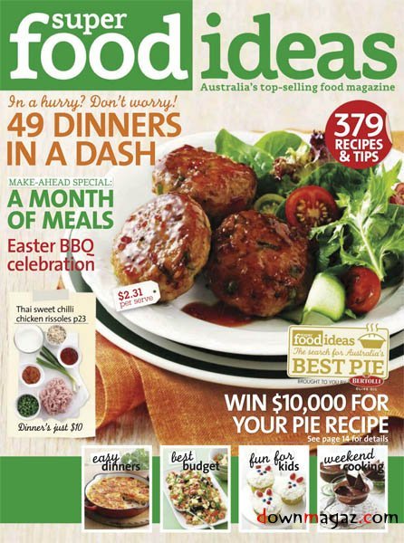 Super Food Ideas - April 2012 Super Food Ideas - April 2012