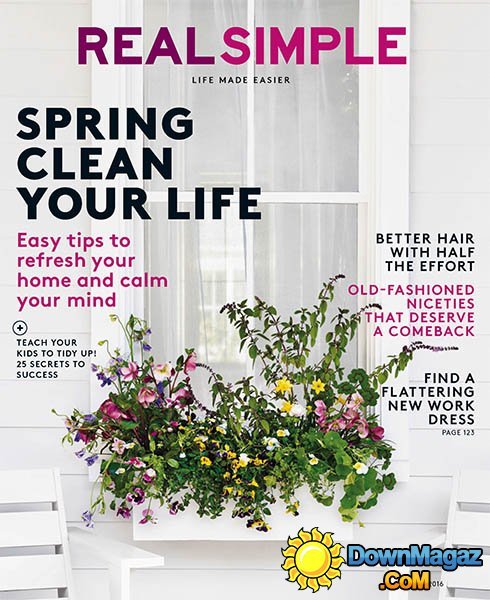 Real Simple - April 2016