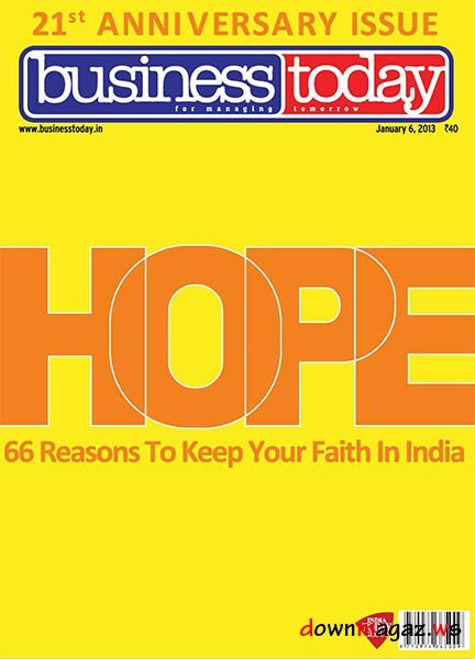 Business Today - 06 January 2013 Business Today - 06 January 2013