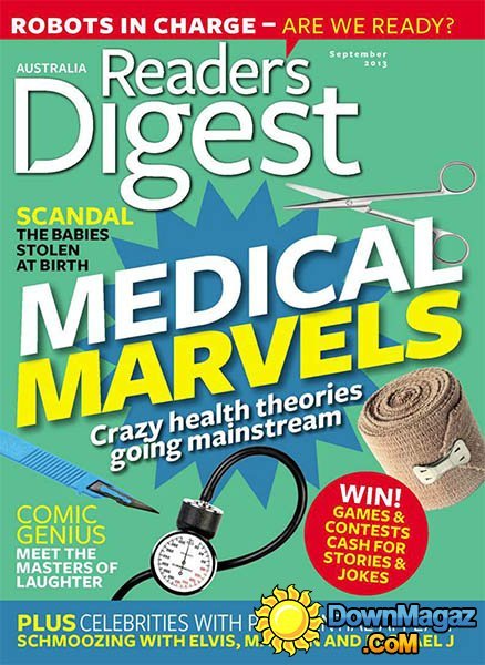 Reader's Digest Australia - September 2013 Reader's Digest Australia - September 2013