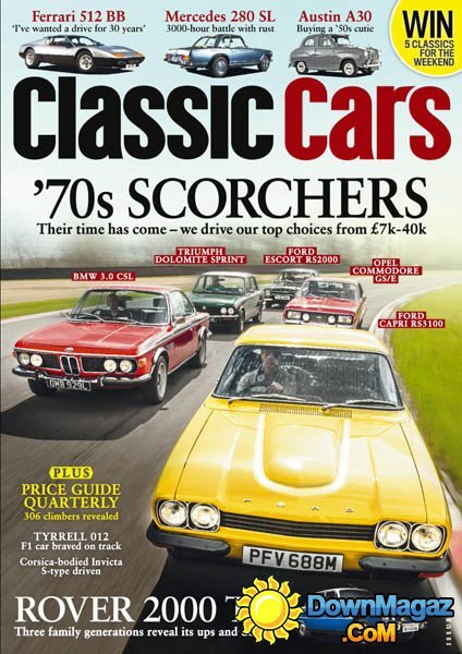 Classic Cars UK - August 2015 Classic Cars UK - August 2015