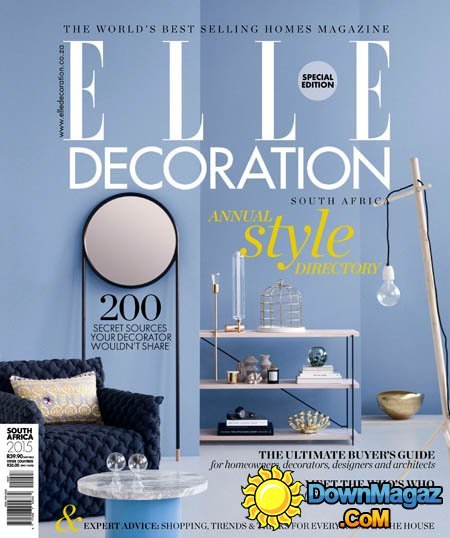 Elle Decoration South Africa - Style Directory 2015 Elle Decoration South Africa - Style Directory 2015