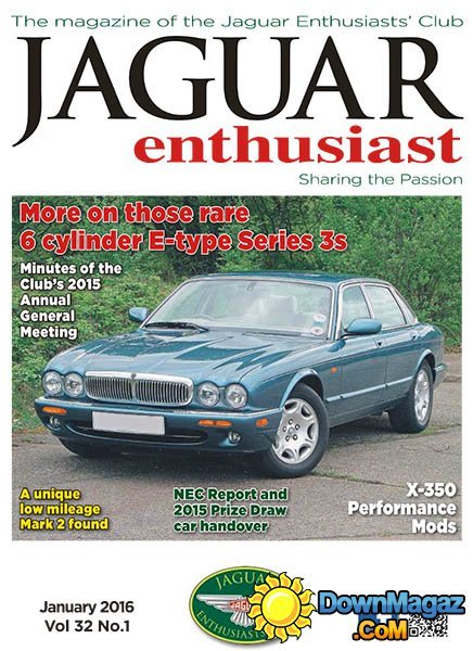 Jaguar Enthusiast UK - January 2016