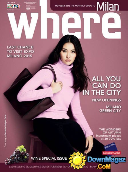 Where Milan - October 2015 Where Milan - October 2015