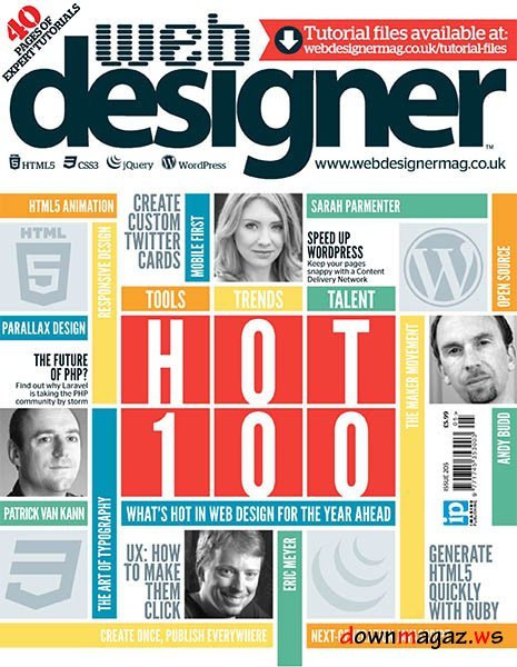 Web Designer UK - Issue 205, 2013 Web Designer UK - Issue 205, 2013