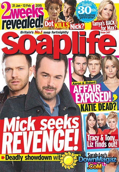 Soaplife - 31 January 2015 Soaplife - 31 January 2015