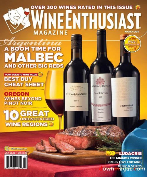 Wine Enthusiast - March 2011 Wine Enthusiast - March 2011