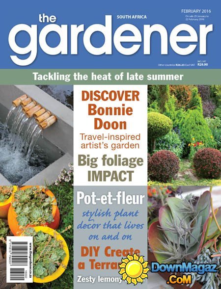 The Gardener SA - February 2016 The Gardener SA - February 2016