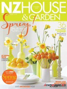 NZ House & Garden Magazine - October 2012