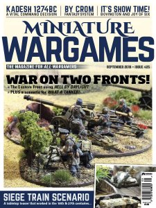 Miniature Wargames - 09.2018