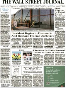 The Wall Street Journal - 01.23.2025