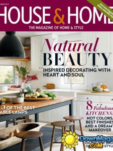 House & Home USA  - October 2015