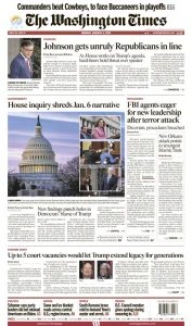 The Washington Times - 01.6.2025