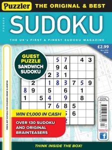 Puzzler Sudoku - No. 193 2019