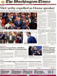 The Washington Times 10.4.2023