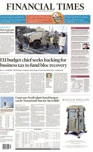 Financial Times Europe - 06.01.2020