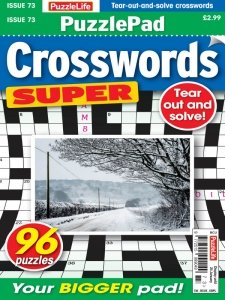 PuzzleLife PuzzlePad Crosswords Super - Is. 73 2023