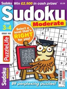 PuzzleLife Sudoku Moderate - Is. 103 2024