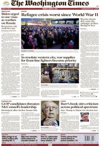 The Washington Times 03.07 2022