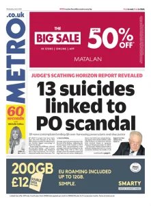 Metro UK - 9.07.2025