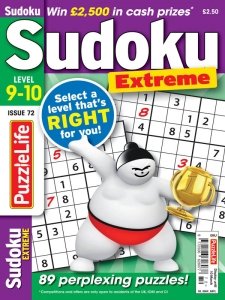 PuzzleLife Sudoku Extreme - Is. 72 2022