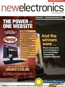 New Electronics UK - November 10, 2015