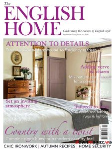 The English Home Magazine November 2012