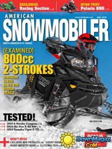 American Snowmobiler - January 2015