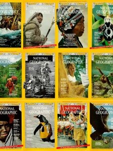 National Geographic USA - 1971 Full Year