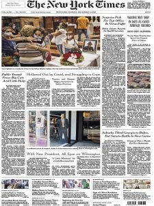 The New York Times 12.07.2020