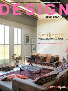 Design New England Magazine November/December 2012