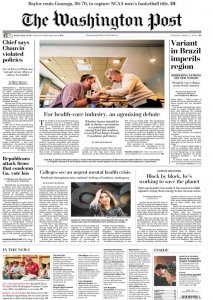 The Washington Post 04.06 2021