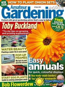 Amateur Gardening - 22 March 2014