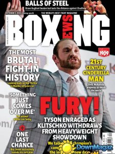 Boxing News International UK - 1 October 2015