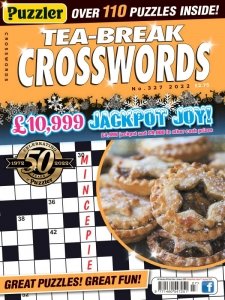 Puzzler Tea-Break Crosswords - No. 327 2022